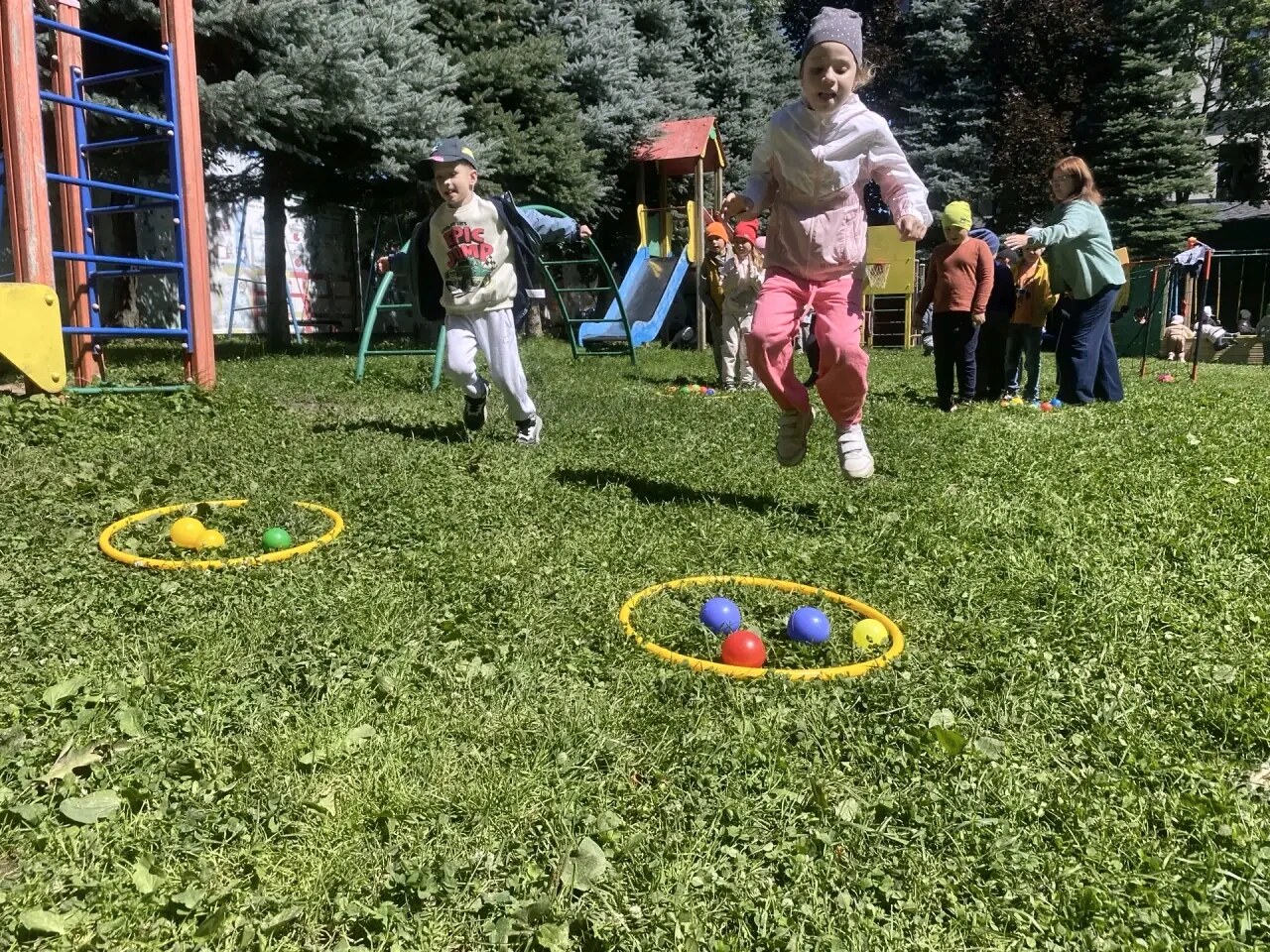 Подвижные занятия на свежем воздухе